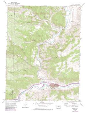 Dotsero USGS topographic map 39107f1