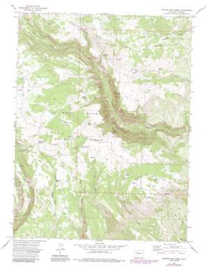 Broken Rib Creek USGS topographic map 39107f2