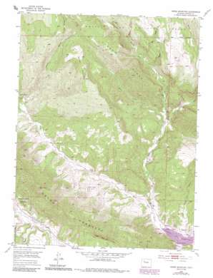 Horse Mountain USGS topographic map 39107f7