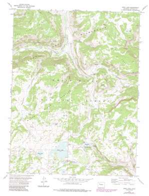 Deep Lake USGS topographic map 39107g3