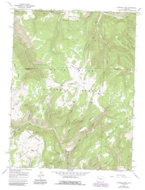 Triangle Park USGS topographic map 39107g6
