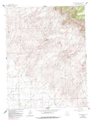 Corcoran Point topo map