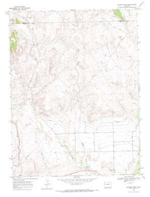 Badger Wash USGS topographic map 39108c8