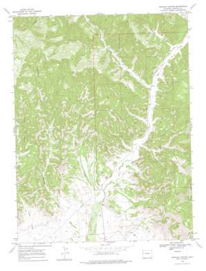 Howard Canyon USGS topographic map 39108d7