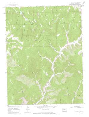 Baxter Pass USGS topographic map 39108e8