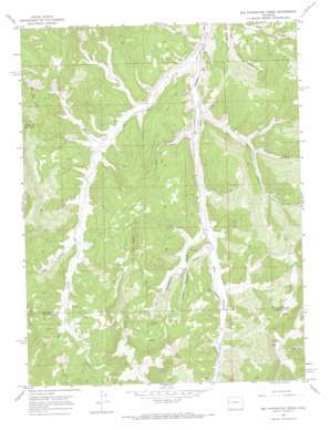 Big Foundation Creek USGS topographic map 39108f7