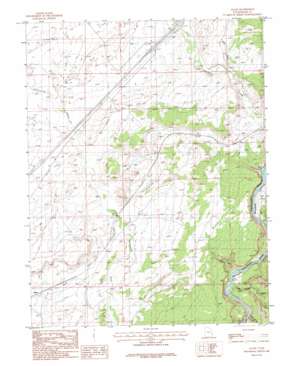 Westwater USGS topographic map 39109a2