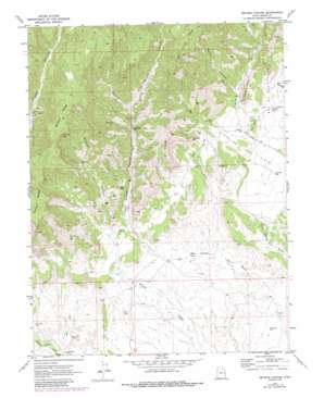 Bryson Canyon USGS topographic map 39109c2