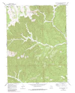 Preacher Canyon USGS topographic map 39109c4