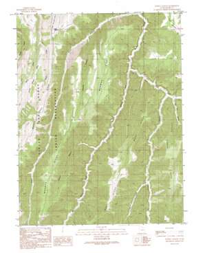 Supply Canyon USGS topographic map 39109c6