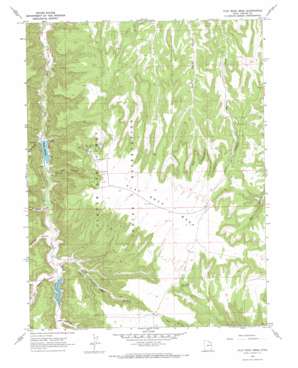 Flat Rock Mesa USGS topographic map 39109e6