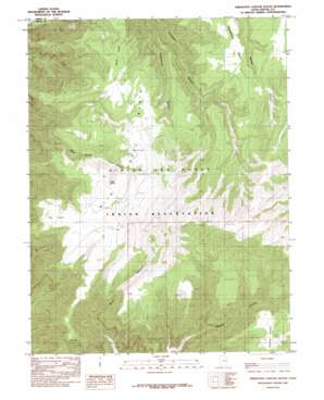 Firewater Canyon South USGS topographic map 39109e8