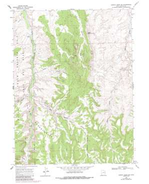 Agency Draw NW USGS topographic map 39109f6