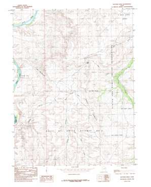 Nutters Hole USGS topographic map 39109g7