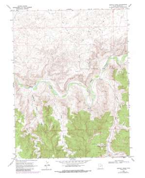 Asphalt Wash USGS topographic map 39109h3