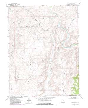 Archy Bench topo map