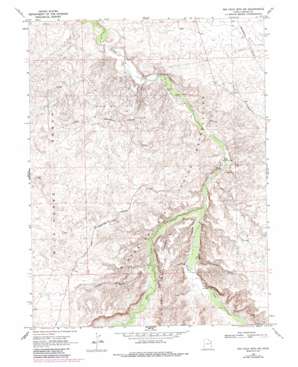 Big Pack Mountain Nw topo map