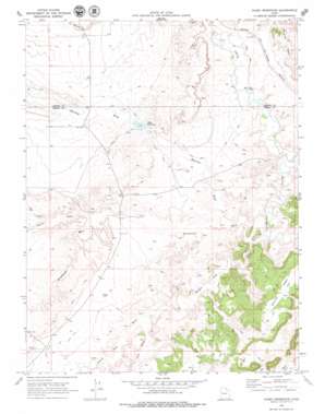 Olsen Reservoir USGS topographic map 39110d6