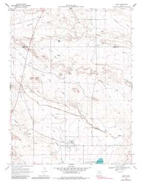 Elmo USGS topographic map 39110d7