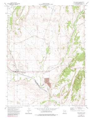 Wellington USGS topographic map 39110e6