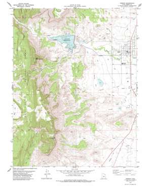 Ferron USGS topographic map 39111a2