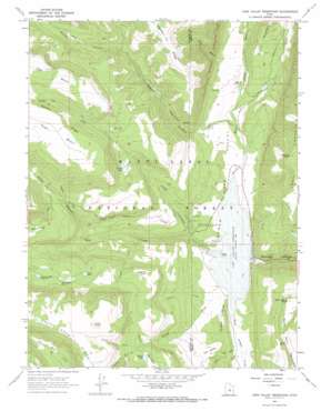 Joes Valley Reservoir USGS topographic map 39111c3