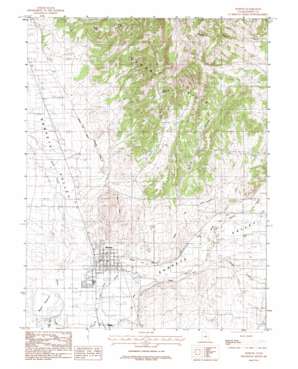Moroni USGS topographic map 39111e5
