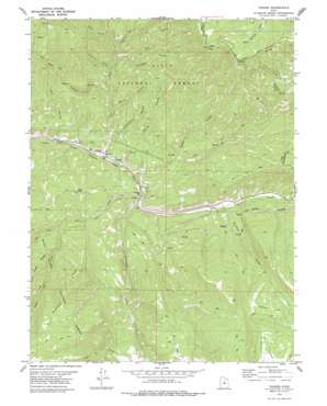 Tucker USGS topographic map 39111h2