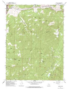 Thistle USGS topographic map 39111h4