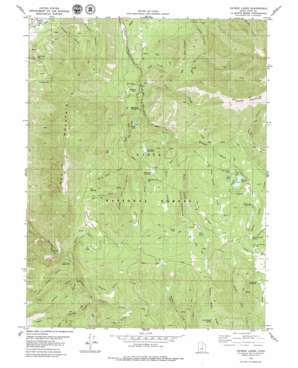 Payson Lakes USGS topographic map 39111h6