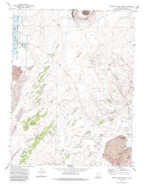 Pavant Butte South USGS topographic map 39112a5