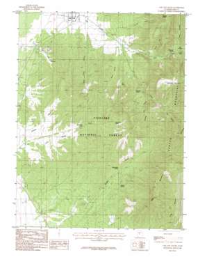 Oak City South USGS topographic map 39112c3