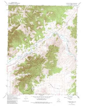Champlin Peak topo map