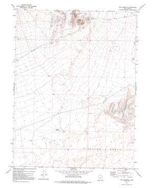 The Hogback topo map