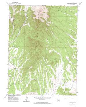 Maple Peak USGS topographic map 39112g3