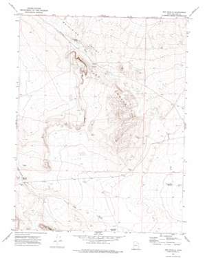 Red Knolls topo map