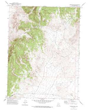 Marjum Pass USGS topographic map 39113c3