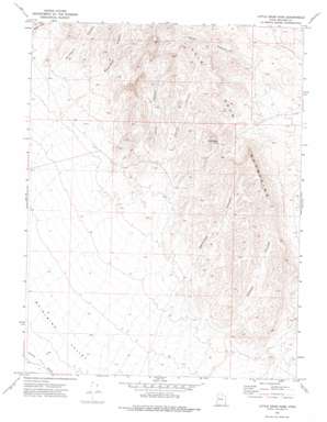 Little Drum Pass USGS topographic map 39113d1