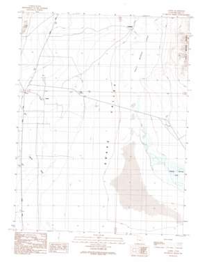 Gandy USGS topographic map 39113d8