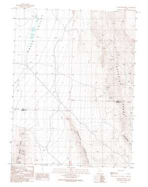 Cockscomb Ridge USGS topographic map 39113e7