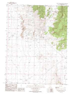 Topaz Mountain West USGS topographic map 39113f2