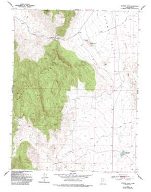 Dugway Pass USGS topographic map 39113g1