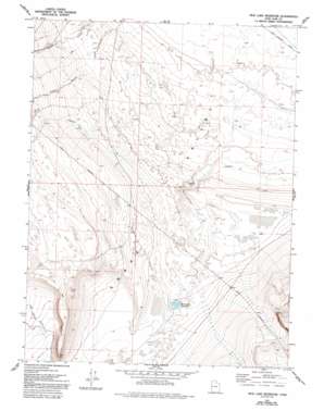 Mud Lake Reservoir USGS topographic map 39113g6