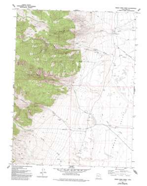 Baker USGS topographic map 39113g7