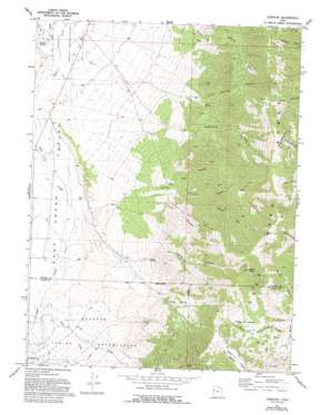 Goshute USGS topographic map 39113h8