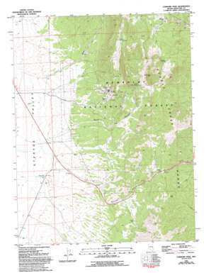 Connors Pass USGS topographic map 39114a6