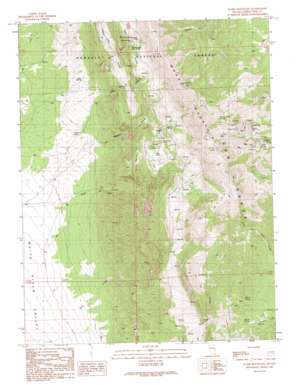 Ward Mountain USGS topographic map 39114a8