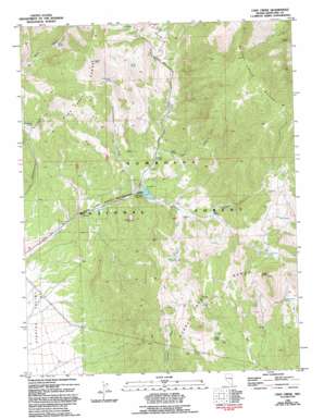 Cave Creek USGS topographic map 39114b6
