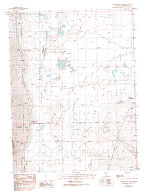 Yelland Dry Lake USGS topographic map 39114c4