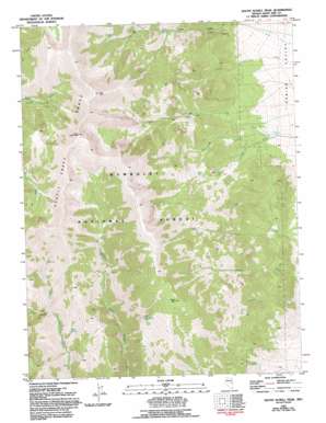 South Schell Peak USGS topographic map 39114c5